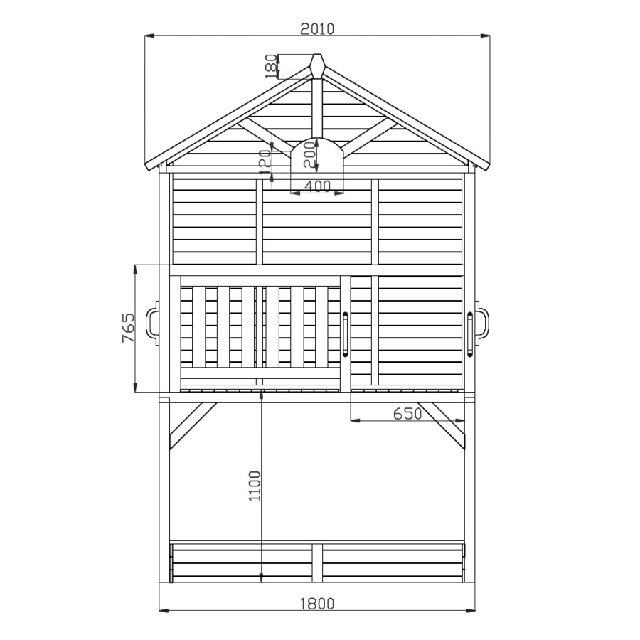 My Kidz Shack Cubby House
