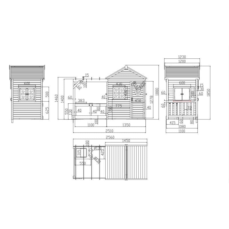 Buy Ollie Cubby House MyDeal