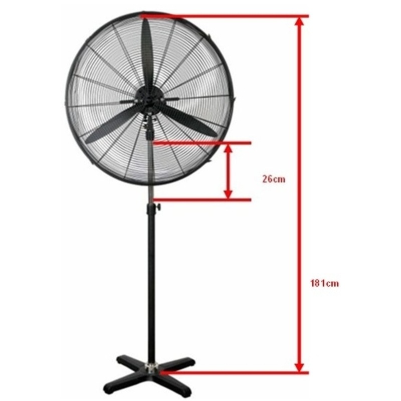 Buy Digilex 30Inch(75cm) Industrial Pedestal Fan MyDeal