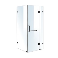 1000 x 800mm Frameless 10mm Glass Shower Screen By Della Francesca