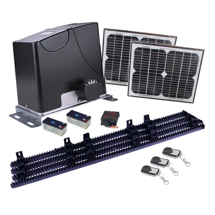 LockMaster Electric Sliding Gate Opener 1800KG Automatic Motor Remote