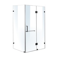 1200 x 1000mm Frameless 10mm Glass Shower Screen By Della Francesca