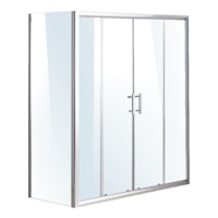1700 X 700 Sliding Door Safety Glass Shower Screen By Della Francesca