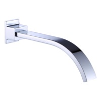 180mm Bath Spout Polished Chrome Finish