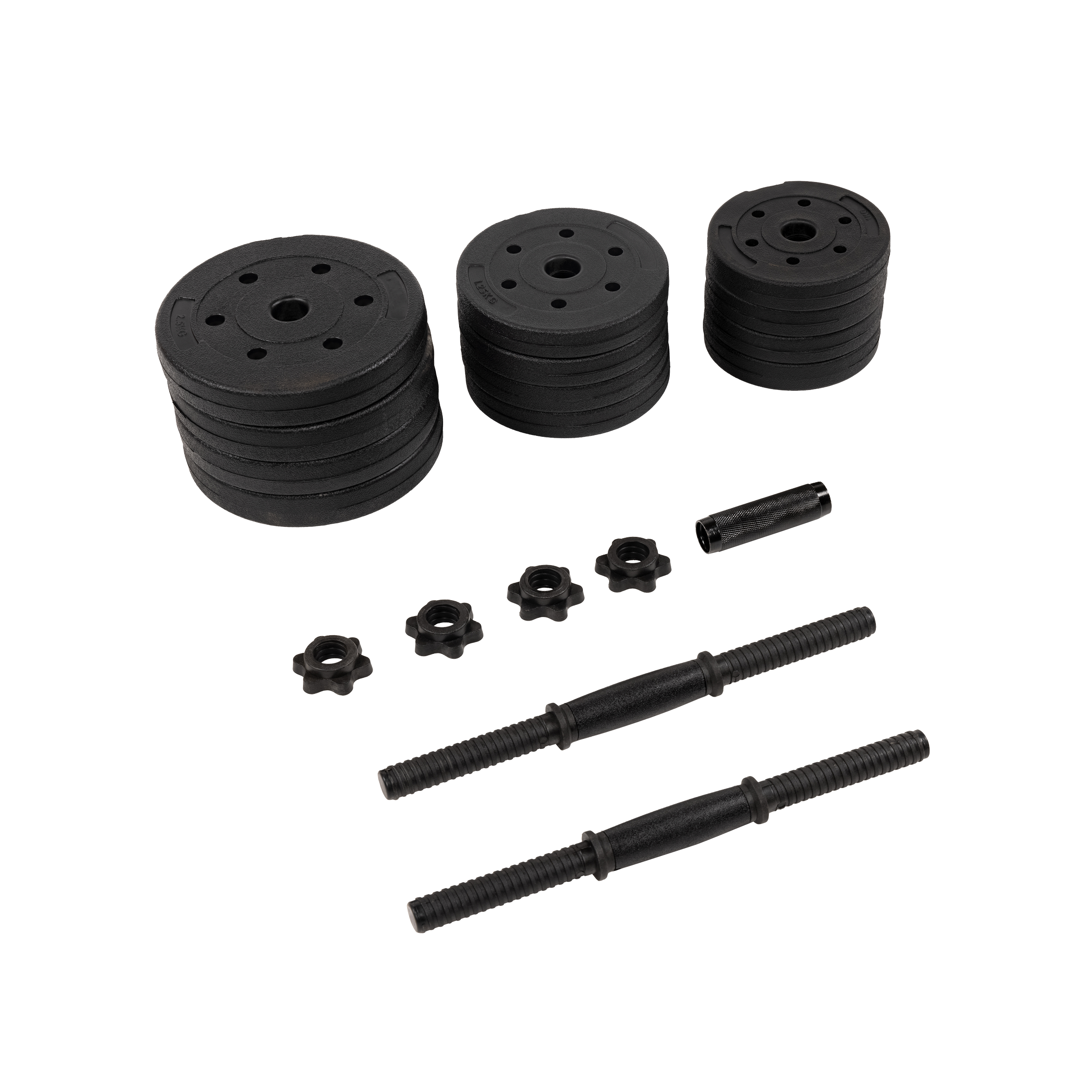 20kg Dumbbell Set Home Gym Fitness Exercise Weights Bar Plate Australia