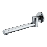 240mm Brass Bath Safety Spout Swivel