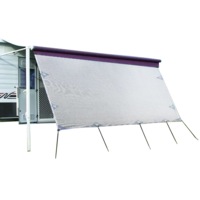4.9m Caravan Privacy Screen Side Sunscreen Sun Shade for 17' Roll Out Awning