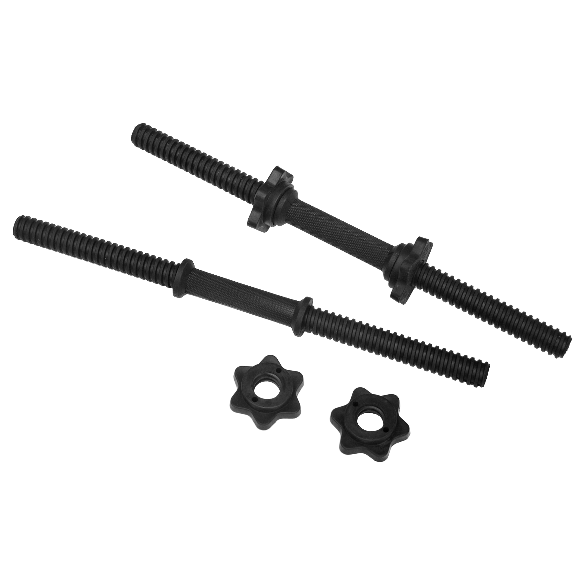 45cm - 1 Pair Dumbbell Bar 25mm Diameter PVC Coated Dumbell Handle