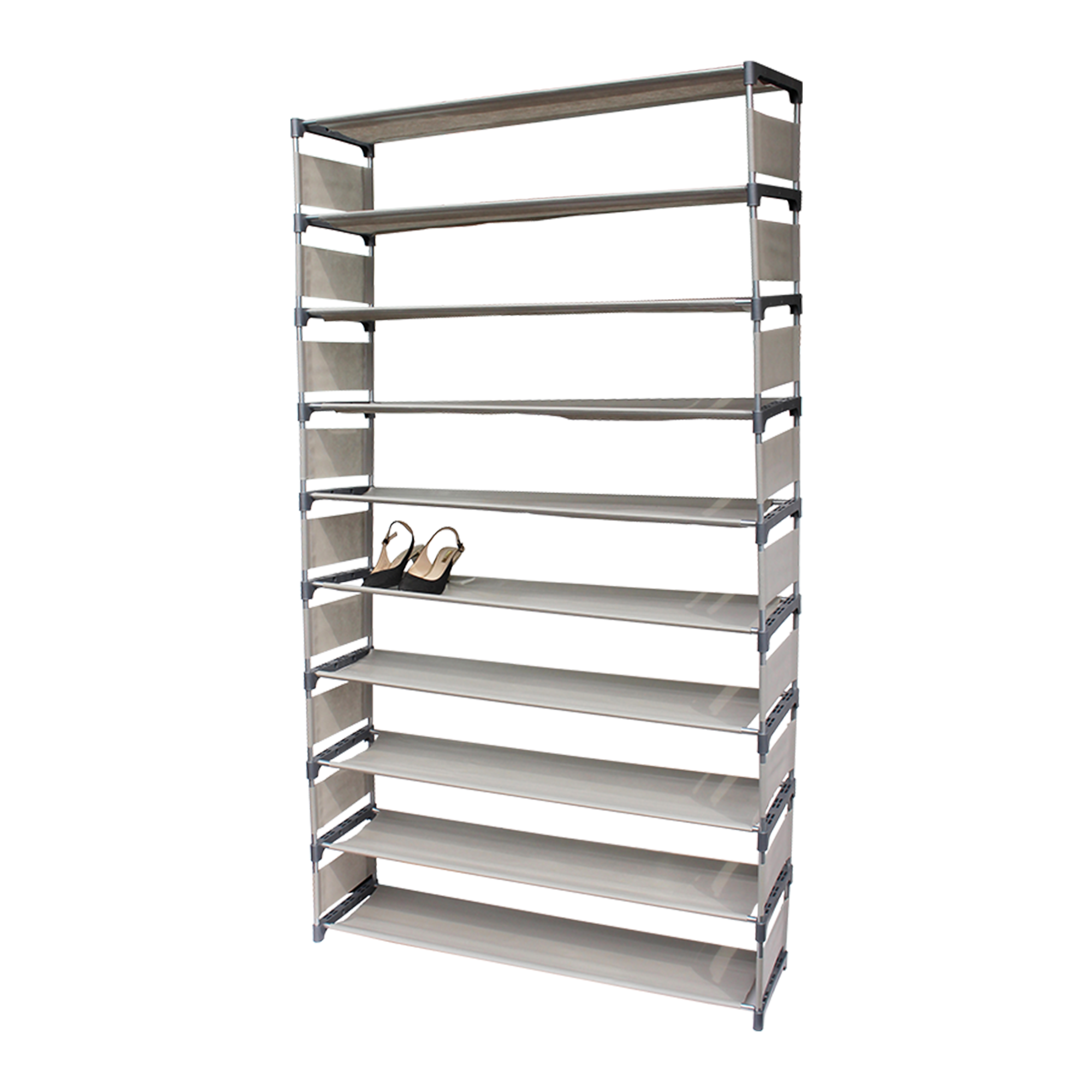 50 Pairs 10 Tiers Shoe Rack Buy Shoe Racks Cabinets 226592