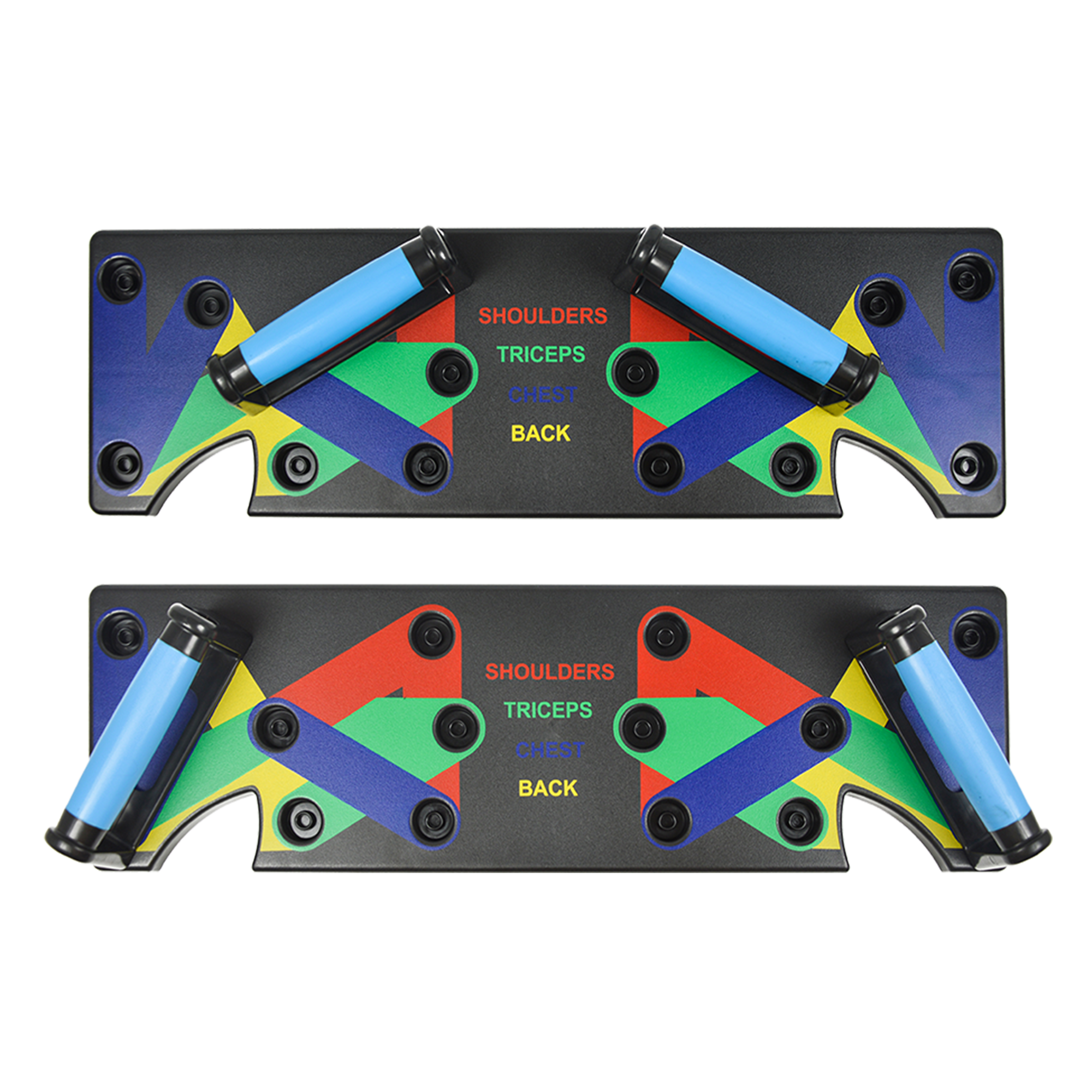 9 in 1 Push Up Board Yoga Bands Fitness Workout Train Gym Exercise