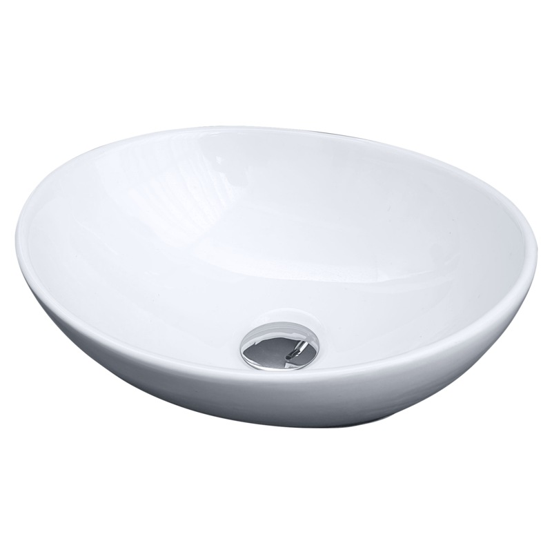 Buy Above Counter Bathroom Vanity Oval Ceramic Basin MyDeal