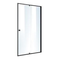 Adjustable Semi Frameless Shower Screen (114~122) x 195cm Australian Safety Glass
