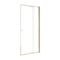 Adjustable Semi Frameless Shower Screen (98~106) x 195cm Australian Safety Glass