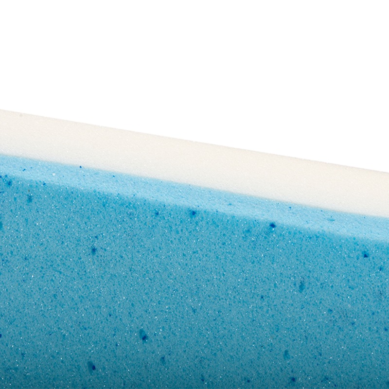 Buy Cool Gel Memory Foam Bed Wedge Pillow Cushion Neck Back Support Sleep with Cover MyDeal