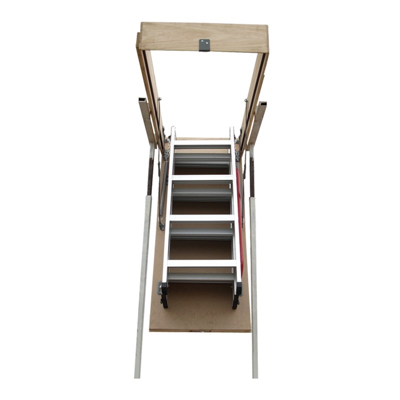 Buy Deluxe Aluminium Attic Loft Ladder 2700mm to 3050mm MyDeal