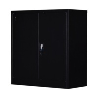 Two-Door Shelf Office Gym Filing Storage Locker Cabinet Safe