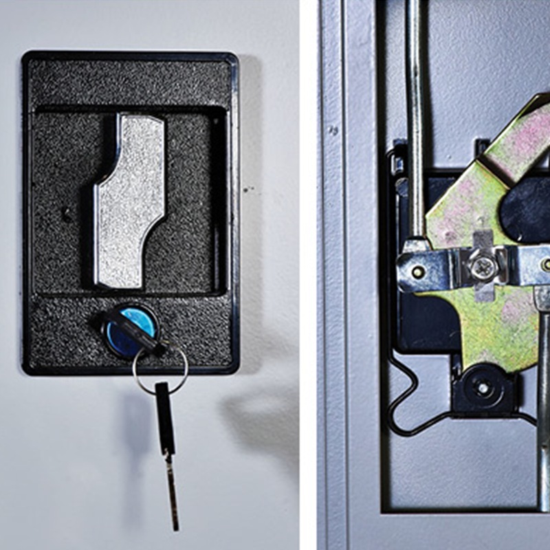 Two Door Shelf Office Gym Filing Storage Locker Cabinet Safe Buy Office Cabinets