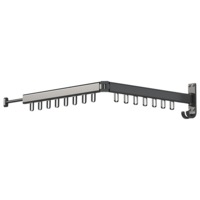 Foldable Wall Hanging Clothes Drying Rack Clothes Balcony Retractable Hanger
