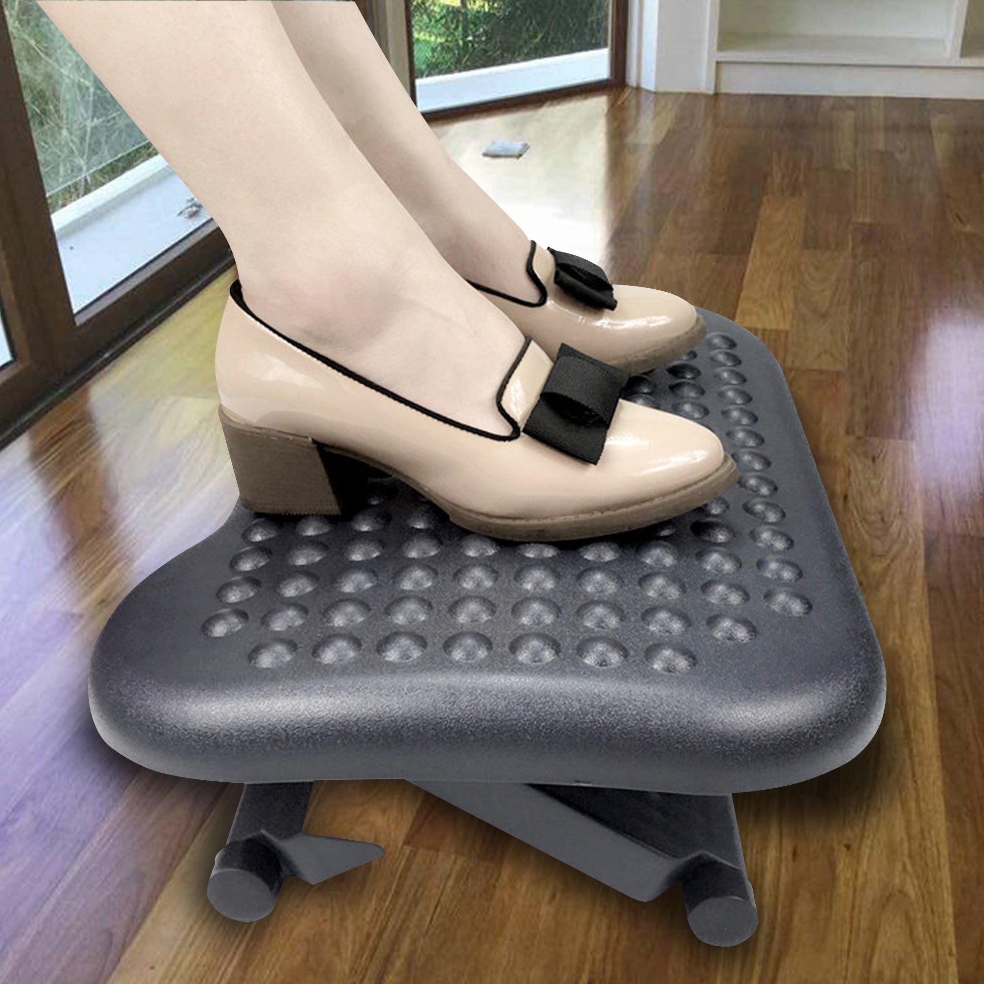 ergonomic foot rest under desk amazon