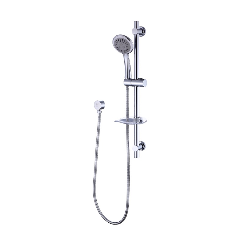 Buy Hand Held Shower Rail Soap Dish Bathroom Set MyDeal