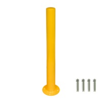 Yellow Heavy Duty Steel Bollard Post