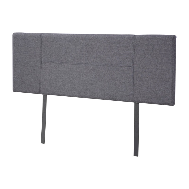 Buy Linen Fabric Double Bed Headboard Bedhead Grey MyDeal