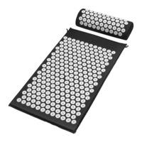 Massage Acupressure Yoga Mat With Pillow Sit Mats Cut Pain Stress Soreness