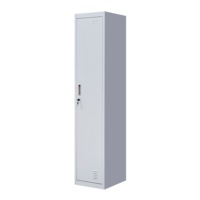 One-Door Office Gym Shed Clothing Locker Cabinet