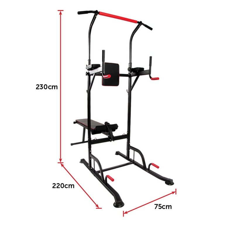 Buy Power Tower Pull Up Weight Bench Dip Multi Station Chin Up Home Gym