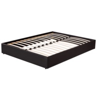 PU Leather Double Bed Ensemble Frame