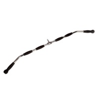 Randy & Travis Rubber-Coated Lat Pull-Down Bar Attachment