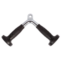 Randy & Travis Rubber-Coated Tricep Pushdown Bar Attachment