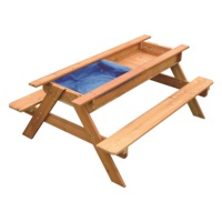 Sand & Water Wooden Picnic Table