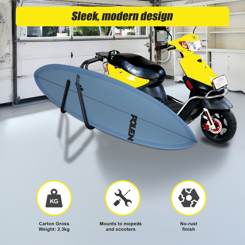 Original Carver Scooter / Moped Surf Rack Motorcycle Surfboard