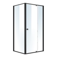 Semi Frameless Shower Screen (98~106)x 195cm & (77~80)x 195cm Side AS/NZS Glass