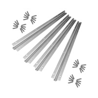Sliding Gate Hardware Accessories Kit - 4m Track