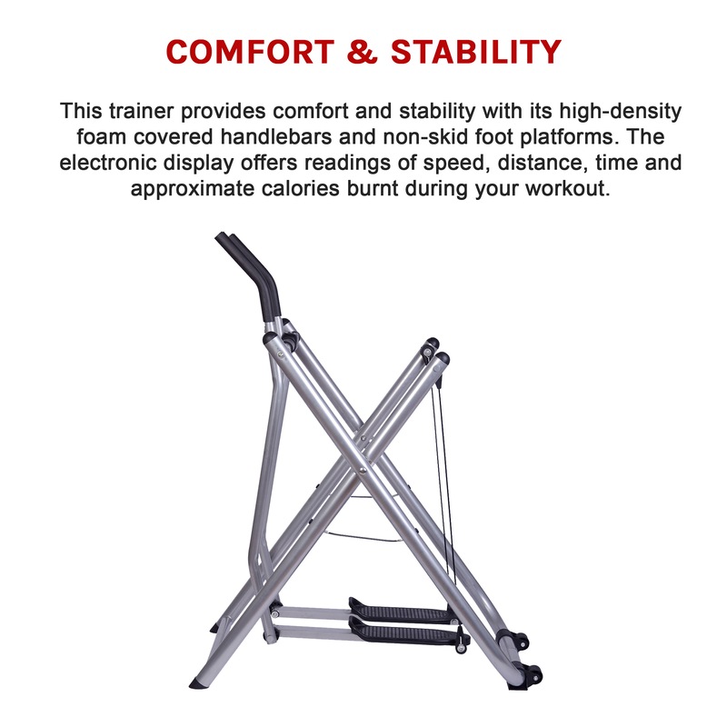 Buy Fitness Glider Exercise Machine Elliptical Sports Trainer MyDeal