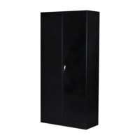 Two-Door Shelf Office Gym Filing Storage Locker Cabinet Safe