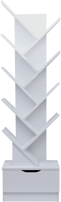 Tree Bookshelf Bookcase Book Organizer 12-Tier Multipurpose Shelf Display Racks main image 0