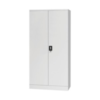 Two-Door Shelf Office Gym Filing Storage Locker Cabinet Safe