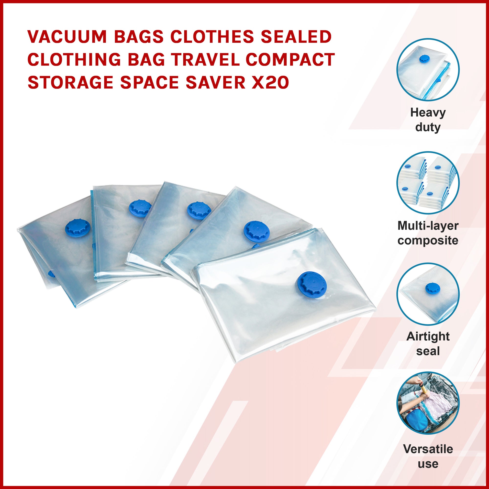 Mua VMSTR 8 Pack Travel Vacuum Storage Bags with USB Electric Pump,  Compression Medium Small Space Saver Bags for Clothes, trên Amazon Mỹ chính  hãng 2023 | Giaonhan247