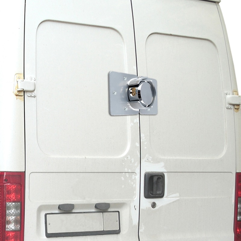 Van Door Lock With Brackets Heavy Duty Security Vehicle Hasp Padlock