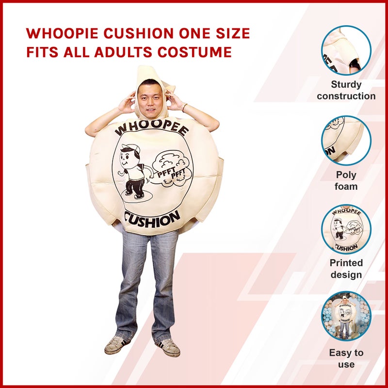 Whoopie Cushion One Size Fits all Adults Costume | Buy Inflatable