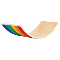 Wooden Wobble Balance Board for Kids Toddlers Adults