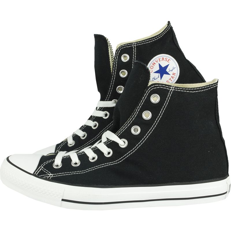 converse classic high black