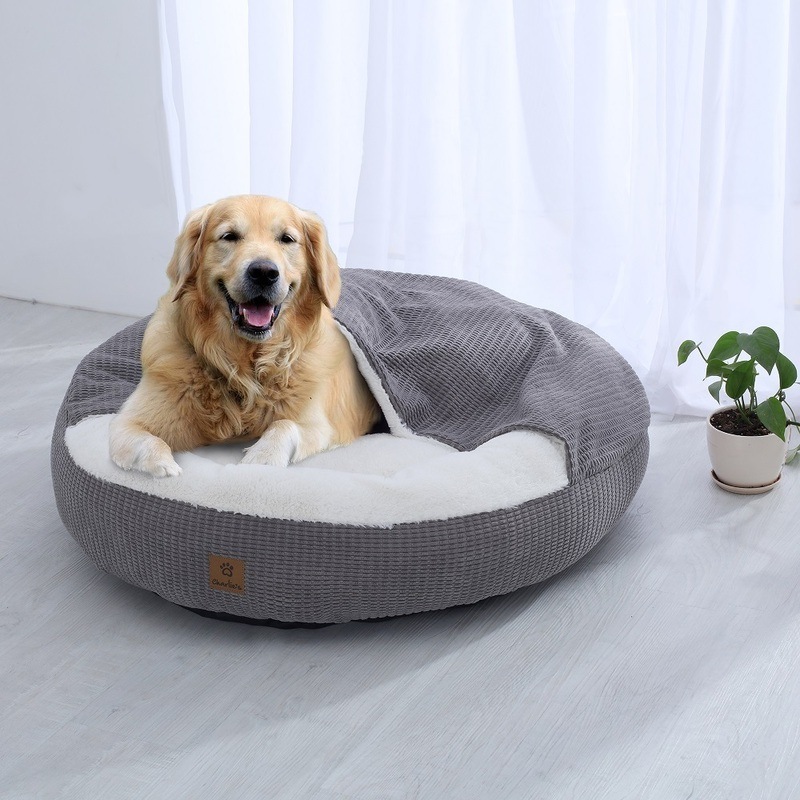 dog bed with hood