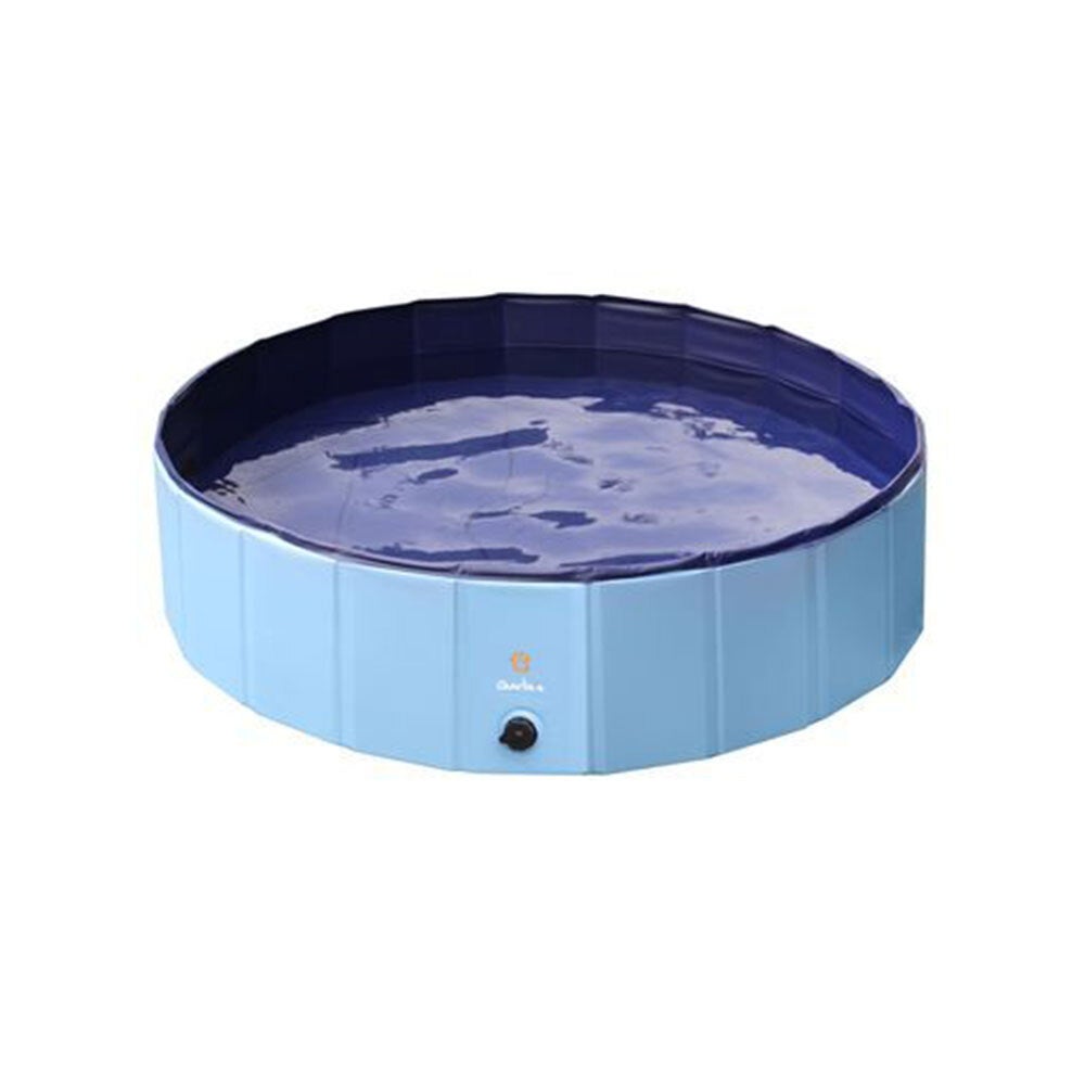Charlie's Pet Portable Summer Pet Pool - Blue - Extra Large