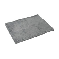 Charlie's Dog Washable Waterproof Plush Dog Crate Blanket Grey (Small, Medium, Large)