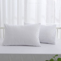 Dreamaker Baby Bamboo Terry Cot Waterproof Pillow Protector (Twin Pack)