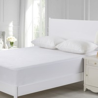 Dreamaker Cotton Terry Towelling Waterproof Mattress Protector (Single, Double, Queen, King, King Single, Super King)